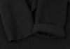 MaxMara BASILE 28 ITALY. Black Cashmere Blended Belt Design Coat
