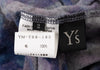 YOHJI YAMAMOTO JAPAN. Y's Blue, Grey Wool Floral Abstract Print Turtleneck Knit Sweater