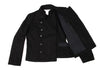 COMME des GARCONS COMME des GARCONS Japan. Black Melton Wool Double Jacket