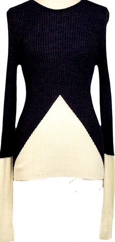 Celine Paris. Phoebe Philo Designed Black Viscose/Acetate Blend Mini Dress