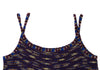 TABASA PARIS. Multi-Color Knit Cami Dress