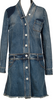 Alexander McQUEEN McQ Docking Design Blue Denim Jacket Blue Docking Design Denim Jacket