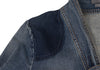 Alexander McQUEEN McQ Docking Design Blue Denim Jacket Blue Docking Design Denim Jacket