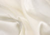 ISSEY MIYAKE JAPAN. White Wrinkled Satin Fly Front Shirt