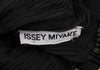 ISSEY MIYAKE JAPAN. Black w/Color Accents Tape Switching Sheer Pleats Top