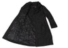 HIROKO KOSHINO JAPAN. HIROKO BIS Black Wire Collar Padding Poly Coat