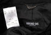HIROKO KOSHINO JAPAN. HIROKO BIS Black Wire Collar Padding Poly Coat