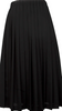 peu pres JAPAN. Black Wool Pleats Skirt