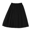 peu pres JAPAN. Black Wool Pleats Skirt