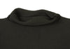 ISSEY MIYAKE JAPAN. Charcoal Color Stretch Pleats Turtleneck Top