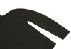 ISSEY MIYAKE JAPAN. Charcoal Color Stretch Pleats Turtleneck Top