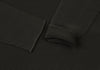 ISSEY MIYAKE JAPAN. Charcoal Color Stretch Pleats Turtleneck Top