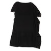 ISSEY MIYAKE JAPAN. NEW W/TAG FETE A-POC Waist Drape Black Mesh Switching Knit Skirt