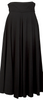 COMME des GARCONS JAPAN. TRICOT.  Black Wool High Waist Flare Skirt