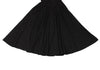COMME des GARCONS JAPAN. TRICOT.  Black Wool High Waist Flare Skirt
