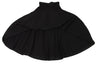 COMME des GARCONS JAPAN. TRICOT.  Black Wool High Waist Flare Skirt