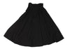COMME des GARCONS JAPAN. TRICOT.  Black Wool High Waist Flare Skirt