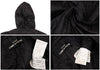 COMME des GARCONS JAPAN. TRICOT. Black  Rayon Quilted Duffle Coat w/Hood