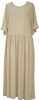 COMME des GARCONS Semi-Sheer Beige Short Sleeve Dress