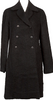 Sybilla Madrid. Black Shaggy Wool Double Coat