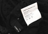 COMME des GARCONS JAPAN. TRICOT. Black Flocky Dot Printed Semi-Sheer Dress