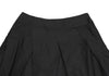 HIROKO KOSHINO JAPAN. HIROKO BIS. Black Block Checker Tuck Design Skirt