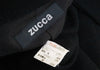 ISSEY MIYAKE JAPAN. zucca, Black Wool Peak Lapel Chester Coat