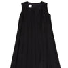 A/T (ATSURO TAYAMA)  JAPAN. Navy Wool Pleated Sleeveless Dress