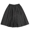 COMME des GARCONS JAPAN. TRICOT. Black Pleated Denim Skirt