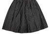 COMME des GARCONS JAPAN. TRICOT. Black Pleated Denim Skirt