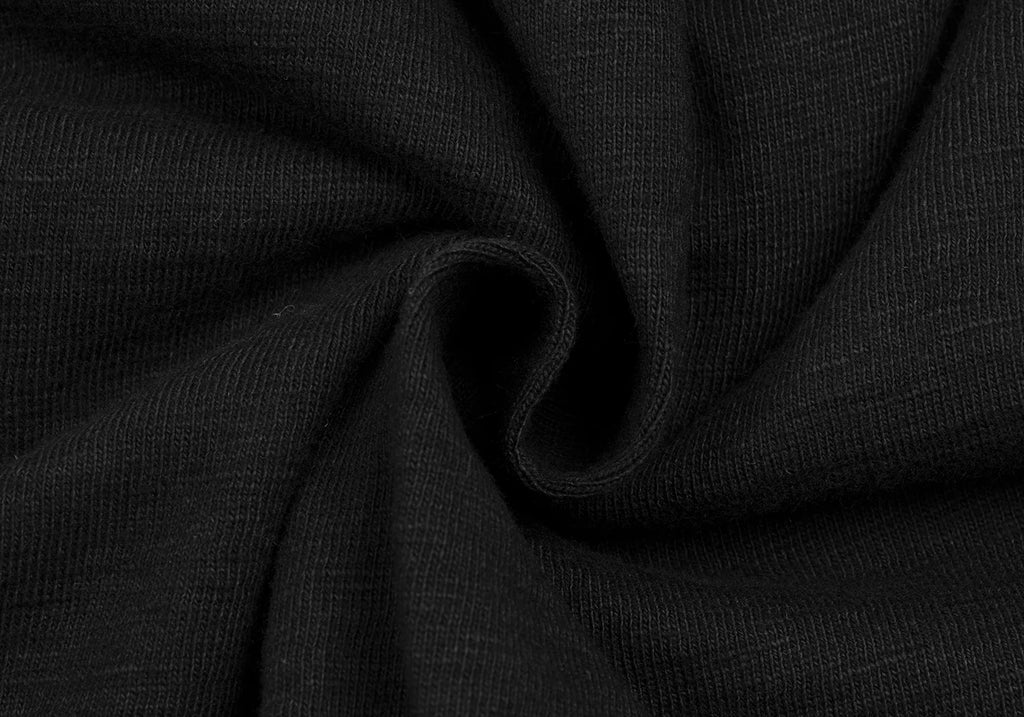 R by 45rpm JAPAN. Black Cutting Cotton Flare Skirt