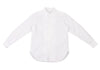 45rpm 45R JAPAN. White Cotton Broad Long Sleeve Shirt