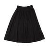 COMME des GARCONS JAPAN. TRICOT. Black Wool Blend Pleated Skirt