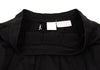 COMME des GARCONS JAPAN. TRICOT. Black Wool Blend Pleated Skirt