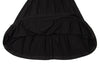 COMME des GARCONS JAPAN. TRICOT. Black Wool Blend Pleated Skirt