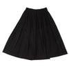 COMME des GARCONS JAPAN. TRICOT. Black Wool Blend Pleated Skirt