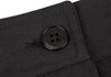 agnes b.PARIS. LOLITA Black Wool Blend Front Button Long Skirt