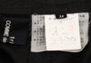 COMME des GARCONS JAPAN. TRICOT. Black Rayon Silk Switching Flare Skirt