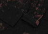 COMME des GARCONS JAPAN. Black, Brown Bleach Design Shirt