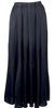 SONIA RYKIEL PARIS. Navy Long Zigzag Switching Flare Skirt