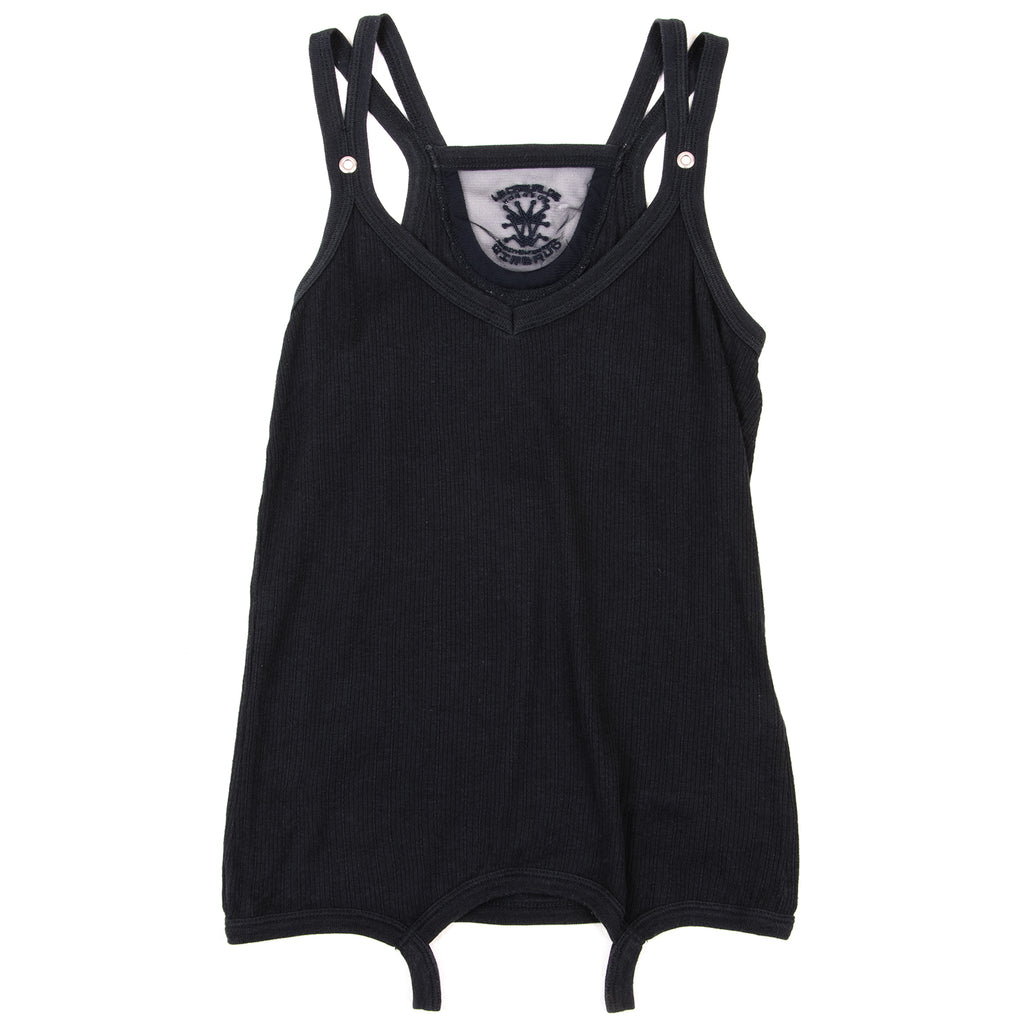 MARITHE + FRANCOIS GIRBAUD  PARIS. LE CASUAL DE MARITHE FRANCOIS GIRBAUD Navy Color Ribbed Top