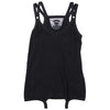 MARITHE + FRANCOIS GIRBAUD  PARIS. LE CASUAL DE MARITHE FRANCOIS GIRBAUD Navy Color Ribbed Top