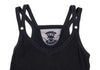 MARITHE + FRANCOIS GIRBAUD  PARIS. LE CASUAL DE MARITHE FRANCOIS GIRBAUD Navy Color Ribbed Top