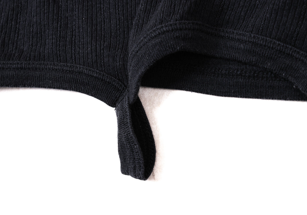 MARITHE + FRANCOIS GIRBAUD  PARIS. LE CASUAL DE MARITHE FRANCOIS GIRBAUD Navy Color Ribbed Top