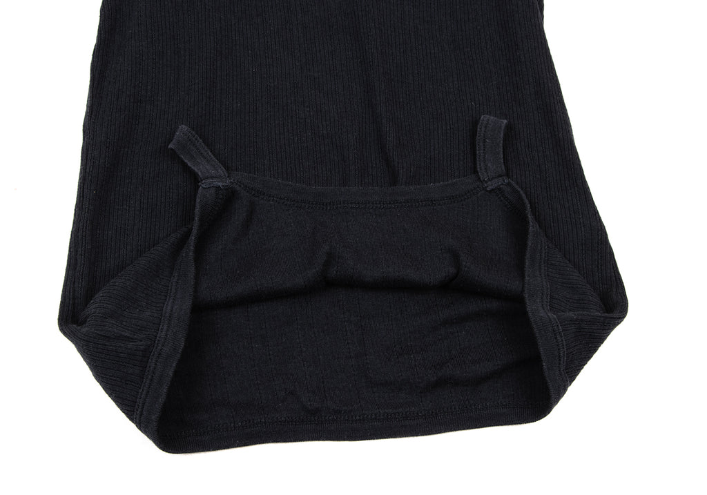 MARITHE + FRANCOIS GIRBAUD  PARIS. LE CASUAL DE MARITHE FRANCOIS GIRBAUD Navy Color Ribbed Top
