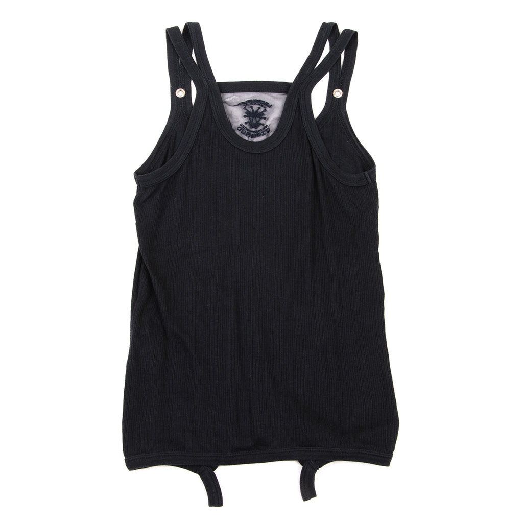MARITHE + FRANCOIS GIRBAUD  PARIS. LE CASUAL DE MARITHE FRANCOIS GIRBAUD Navy Color Ribbed Top