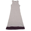 COMME des GARCONS JAPAN. TRICOT. Hem Switching Sleeveless Grey, Purple Dress
