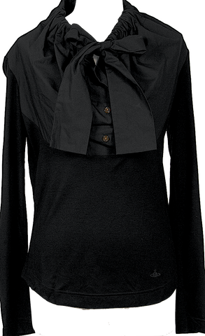 Rick Owens Paris. Black Semi-Sheer Zip Up Mesh Jacket Top With Pailettes