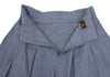 FENDI ITALY. 100% Linen Sky blue Flare Skirt