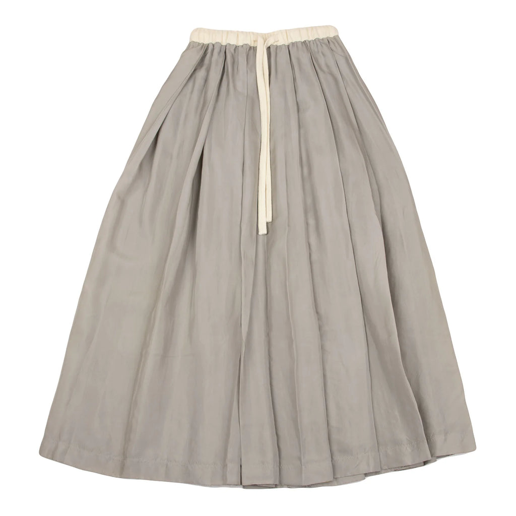 COMME des GARCONS JAPAN. robe de chambre. Grey Switching Pleats Skirt